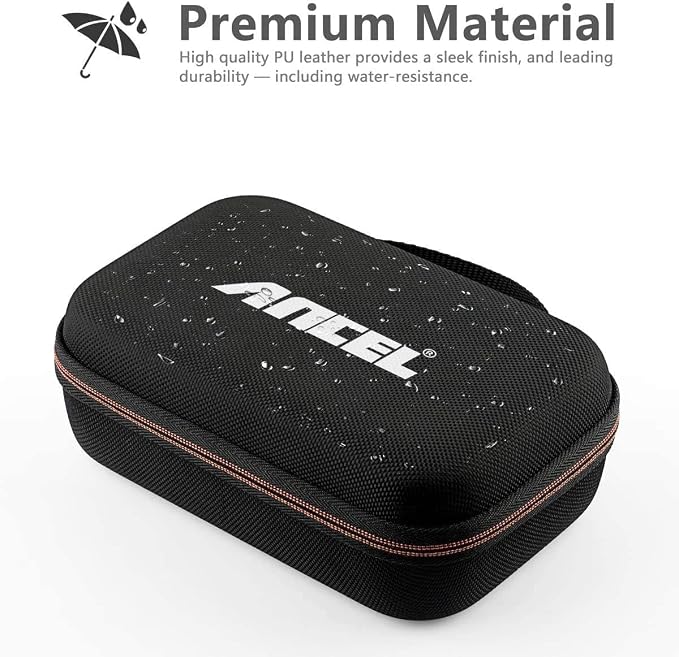 ANCEL Large Protective Case for OBD2 Scanner and Code Reader, Diagnostic Scan Tool Battery Tester, Storage Box (L) Compatible with ANCEL Products