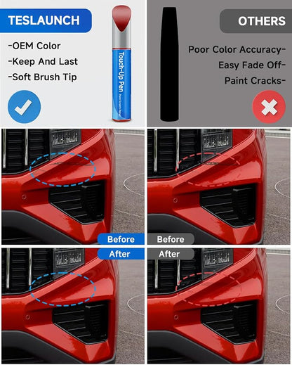 R4R Currant Red Touch Up Paint Compatible with Kia Exact Match Touch Up Paint Car Scratch Repair