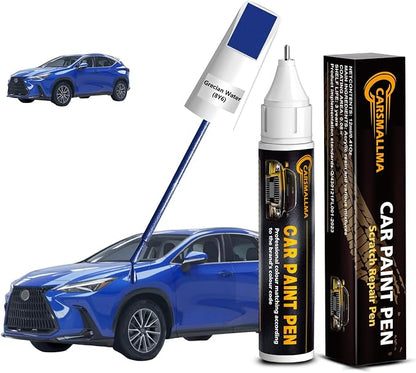 Grecian Water(8Y6) Car Touch Up Paint for Lexus, Color Accurate Car Paint Scratch Repair Pen Kit Quick & Easy Fix Vehicle Chips and Automotive Nicks Scuff