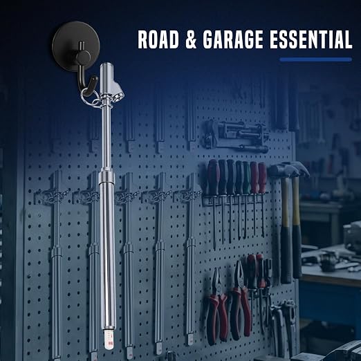 10-Pack Heavy Duty Dual Head Tire Pressure Gauge (10-150 PSI, 1-10 Bar) for Semi Trucks, RVs, Cars, Motorcycles - 12 Inch