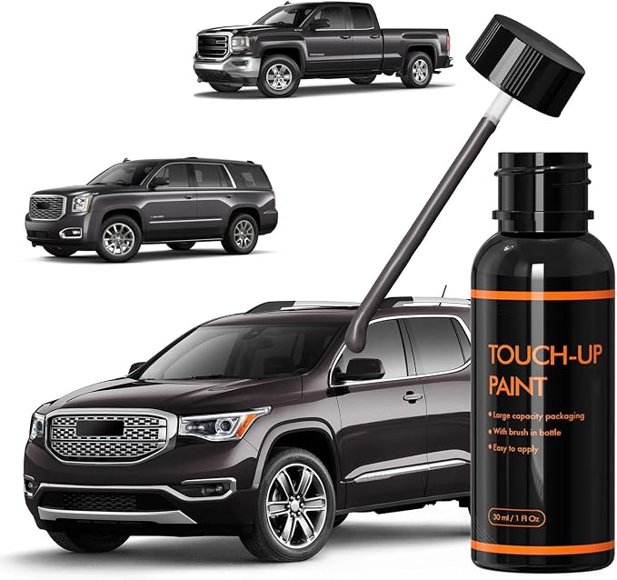 GXG/WA121V Iridium Touch Up Paint Compatible With GMC, DIY Car Paint Scratch Repair Kit, Automotive Paints, Quick & Easy Fix Scratch Repair for Sierra/Yukon/Acadia/Terrain