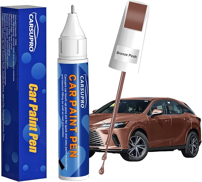 Bronze Touch Up Paint for Cars,Car Paint Touch Up Pen for Deep Scratches,Car Scratch Repair Pen Auto Scratch Remover for Easy to Use and Fix(Bronze Peak)