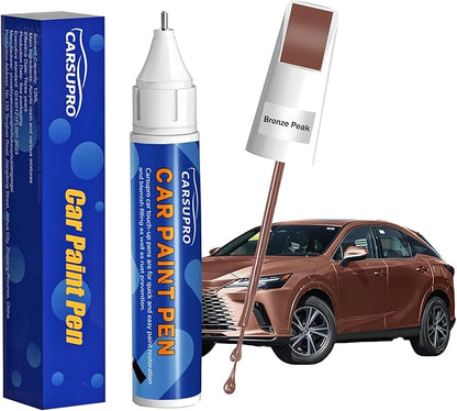Bronze Touch Up Paint for Cars,Car Paint Touch Up Pen for Deep Scratches,Car Scratch Repair Pen Auto Scratch Remover for Easy to Use and Fix(Bronze Peak)