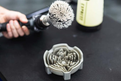 Detail Factory - Brush Cleaning Tray - Safely and Effectively Wash Drill Brushesby Removing Contaminants & Cleaners