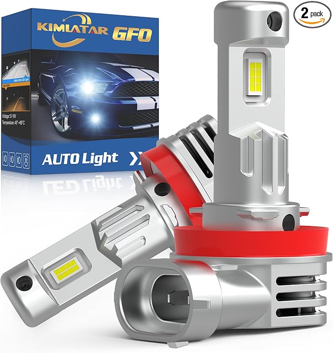 H11 Bulbs Super Bright Xenon White H8 Bulbs Fog Lights Pack of 2