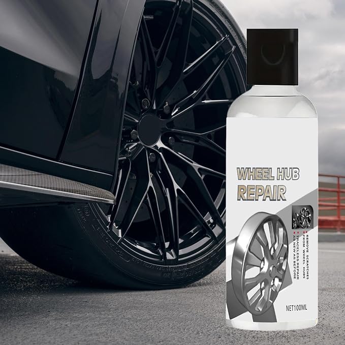 Tire Polish - 100ML Scratch Detailing Agent - Wheel Shine | for Tire Care Metal Debris Exterior Nuts Bolts Iron Fittings Truck SUV Auto