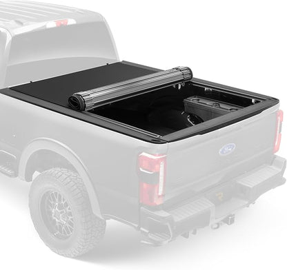 RealTruck TruXedo Sentry CT Hard Rolling Truck Bed Tonneau Cover | 1572216 | Fits 2014 - 2018, 2019 Limited/Legacy Chevy/GMC Silverado/Sierra 1500, 2015-19 2500/3500HD 8' 2" Bed (97.8")