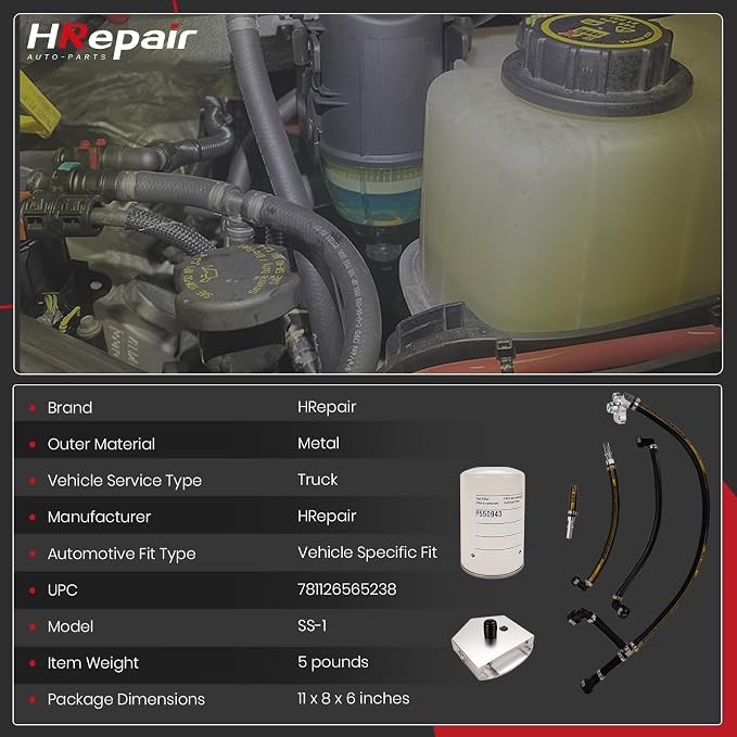 CP4 Disaster Prevention Kit fits for 2011-2025 Ford F250 F350 F450 F550 Super Duty 6.7L Powerstroke Diesel - CP4-6.7F-BP-G2.1