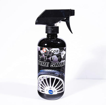 Detailing Products Vivid Tire Shine, Tire Dressing, Tire Gloss, Tire Shine Spray, car tire shine (16 oz)