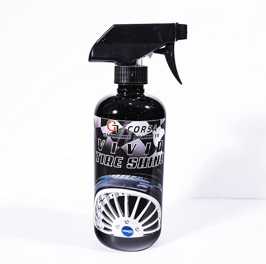 Detailing Products Vivid Tire Shine, Tire Dressing, Tire Gloss, Tire Shine Spray, car tire shine (16 oz)