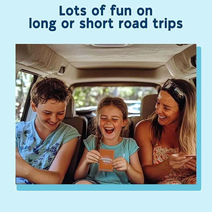 The Ultimate Road Trip Game Bundle, a 4-in-1 Travel Game and Car Game for Kids and Adults, Filled with Must-Have Road Activities