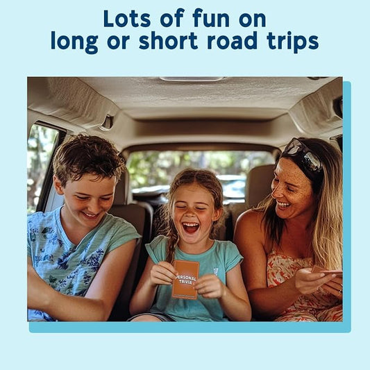 The Ultimate Road Trip Game Bundle, a 4-in-1 Travel Game and Car Game for Kids and Adults, Filled with Must-Have Road Activities