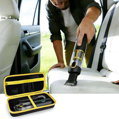 Case for Fanttik Slim V8 Apex/Slim V8 Mate/V10 Apex/Slim V10 Mate Portable Cordless Car Vacuum and Accessories Hard Storage Bag (Case Only)