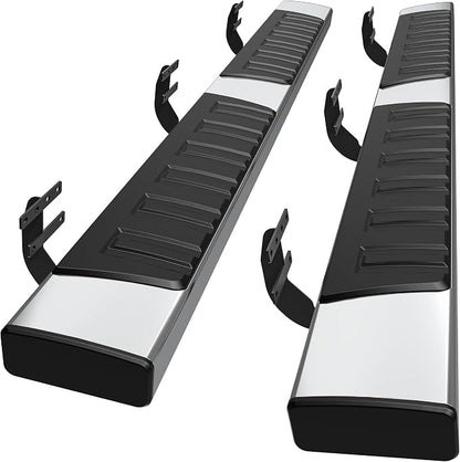 6.5 Inches Running Boards Compatible with 2019-2026 Ram 1500 | New Body Style Crew Cab with 4 Full-Size Doors (Excl. 1500 Classic), Side Step Nerf Bars Side Bars