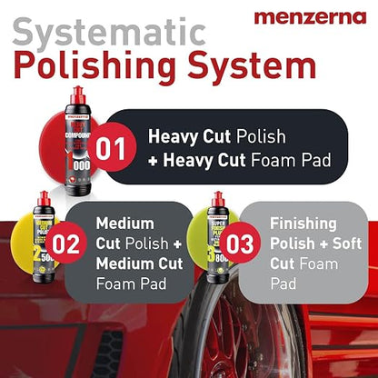 menzerna Soft Cut Polishing Pad 6" por finishes