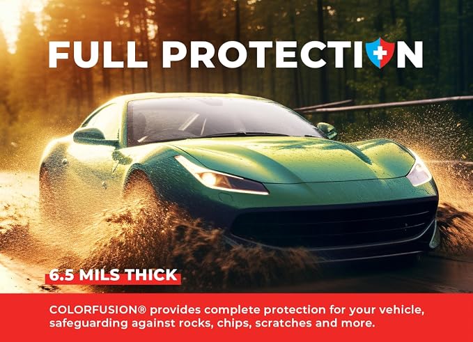 ColorFusion PPF by VViViD, Gloss Flip Thunder Green Dry Apply PPF Vinyl Car Wrap Roll 20ft x 5ft