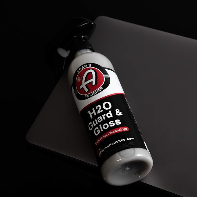 Adam's Polishes H2O Guard & Gloss (5 Gallon) - Car Detailing Hybrid Top Coat Silica Sealant, Car Wax & Polish Quick Detailer | After Car Wash Seals, Shines, and Protects All Exterior Surfaces