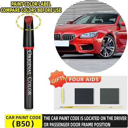 Carhoo B50 Sakhir Orange Touch Up Paint Suitable For BMW, Genuine Custom Color Absoulutely Without Color Differences (16ml)