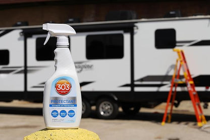 Provides UV protection while helping prevent fading, cracking, and discoloration.