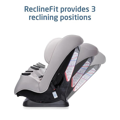 Maxi-Cosi Pria Max 3-in-1 Convertible Car Seat, Infant to Toddler Car Seat, ClipQuick Magnetic Chest Clip, Quick-Install Latch, Machine-Washable Cover, 5-100 lbs, Oyster Shell