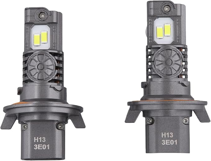 Termitor 2026 Upgraded 9008/H13 Bulbs, 15X Brighter Off Road Fog Lights | 90,000LM 6500K Cool White H13 9008 Light Bulb for UTV ATV Trucks, 3 Minute Installation, IP68 Waterproof, Pack of 2