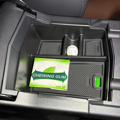 JKCOVER Center Console Organizer Tray Compatible with 2025 Subaru Forester Interior Armrest Insert Storage Box Easy Removal Accessories