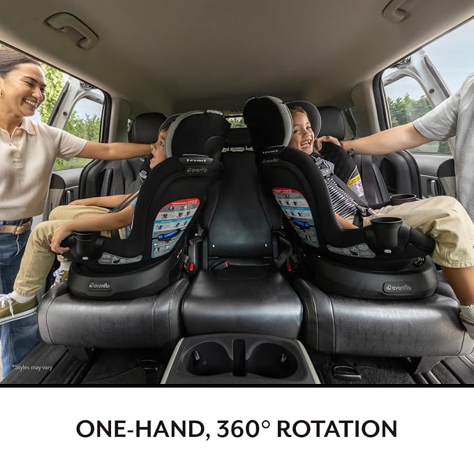 Evenflo Revolve360 Slim 2-in-1 Rotational Car Seat