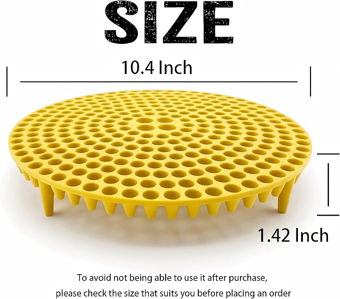 10.4" Heavy Duty Car Wash Bucket Insert (2-Pack) & Wash Mitt Kit - 10.6 oz Detailing Dirt Separator & Grit Trap, Scratch-Free Auto Wash, Fits 3.5 to 5 Gallon Buckets (Yellow Kit)
