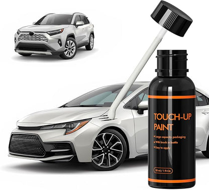070 Blizzard Pearl Touch Up Paint for Car, DIY Car Paint Scratch Repair Kit, Automotive Paints, Quick & Easy Fix Scratch Repair Compatible with Toyota Camry/Corolla/RAV4/Highlander/Venza/Sienn