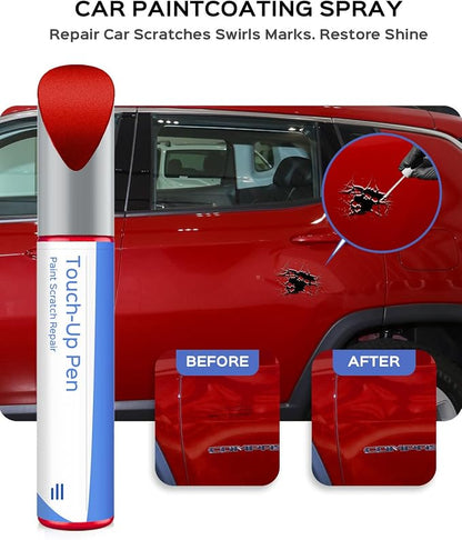 PRC/MRC Firecracker Red Touch Up Paint Compatible with Jeep Exact Match Chips and Nicks Touch Up
