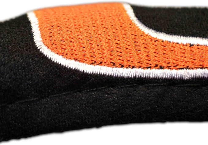 FANMATS NFL Unisex-Adult Embroidered Steering Wheel Cover