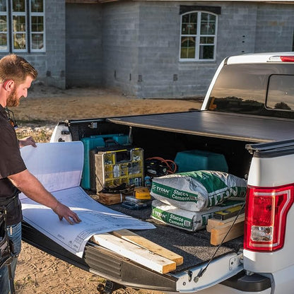 Gator Recoil Retractable Truck Bed Tonneau Cover | G30461 | Fits 2014 - 2018, 2019 Ltd/Lgcy Chevy/GMC Silverado/Sierra 1500 5' 10" Bed (69.3")