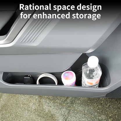 Door Side Storage Tray Compatible for Toyota RAV4 2026 Accessories Door Storage Insert Organizer Box Fit RAV4 2026 (TPE, Front+Rear Doors 4 PCS Set)