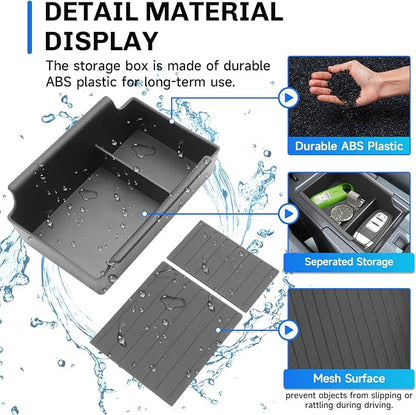 SXCY for 2025 2026 Nissan Kicks Center Console Organizer for 2025 2026 Nissan Kicks [S/SV/SR] Accessories 2025 2026 Kicks Armrest Console Organizer for 2025 2026 Kicks Console Organizer Tray