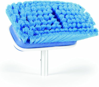 Camco 41922 Soft Blue Brush Attachment, 10" Wide, Universal Fit