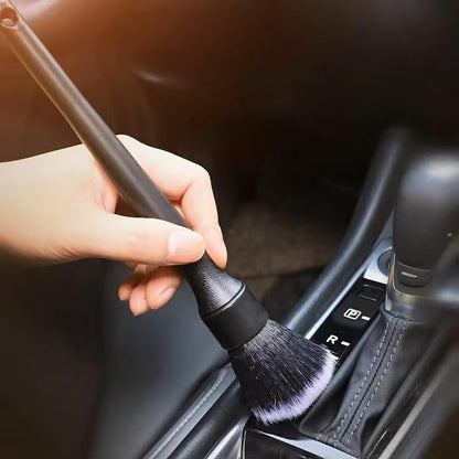 Ultra-Soft Car Detailing Brush Set, Scratch-Free Cleaning Brushes for Interior and Exterior, Air Vents, Dashboard, Wheels, Engine Bay, and Leather Surfaces