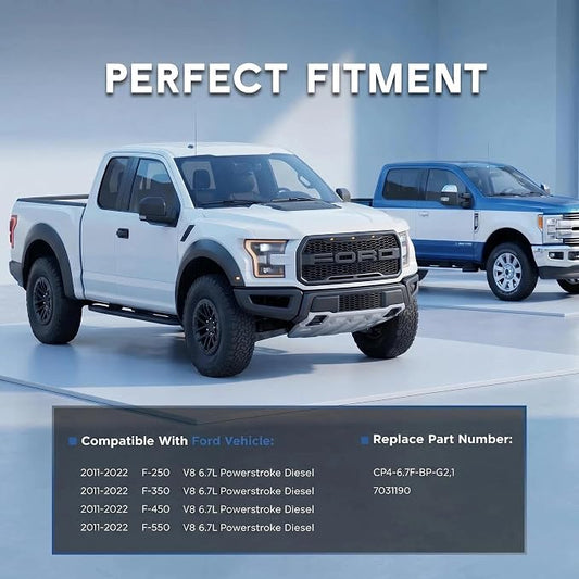 Disaster Prevention Bypass Kit Gen2.1 CP4.2 Fit for 2011-2025 Ford F250 F350 F450 F550 6.7L Diesel, CP4-6.7F-BP-G2.1, 7031190