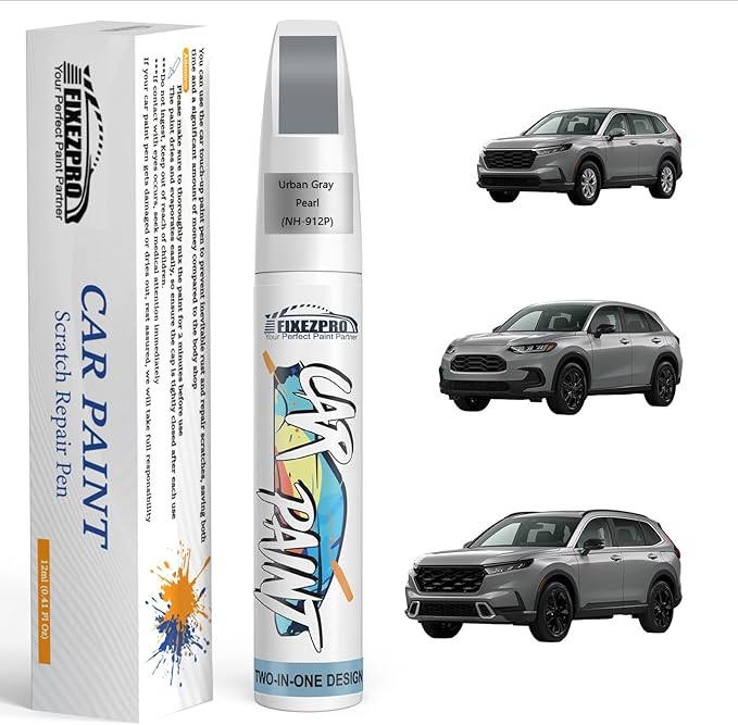 NH-912P Urban Gray Pearl Car Touch Up Paint for Honda, Color Match Auto Paint Repair Pen,Professional Car Scratch Repair Remover Pen Quick Drying, Easy to Use