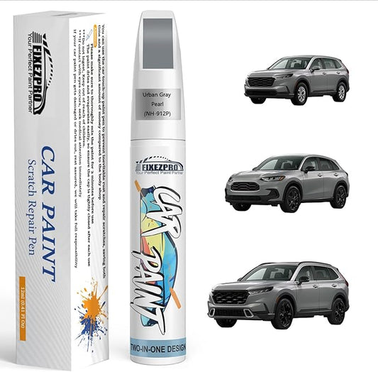 NH-912P Urban Gray Pearl Car Touch Up Paint for Honda, Color Match Auto Paint Repair Pen,Professional Car Scratch Repair Remover Pen Quick Drying, Easy to Use
