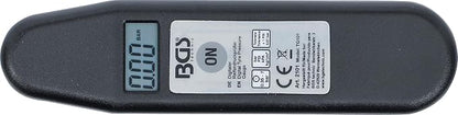 BGS 2101 Digital Tyre Pressure Gauge Bar, Black, 0,35-7,00