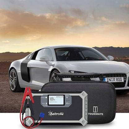 Tourmate Hard Case Compatible AstroAI Car Jump Starter, Travel Case for AstroAI/S ZEVZ 2000A 12V 18000mAh Car Battery Charger Holder (Box Only)