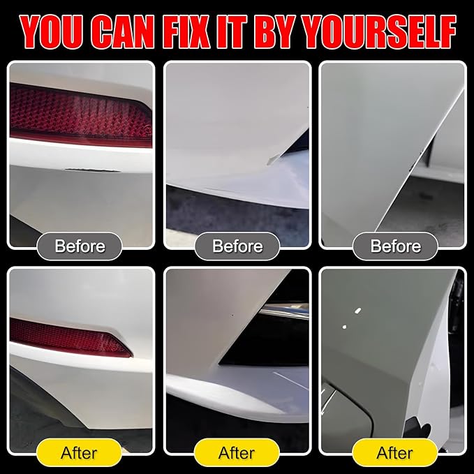 Car Touch Up Paint(Agate Black Metallic(UM)) for Ford, Car Paint Scratch Repair Kit, Quick & Easy Solution to Repair, 2 in 1 Scratch Remover Pen with 2PCS Disposable Micro Applicators