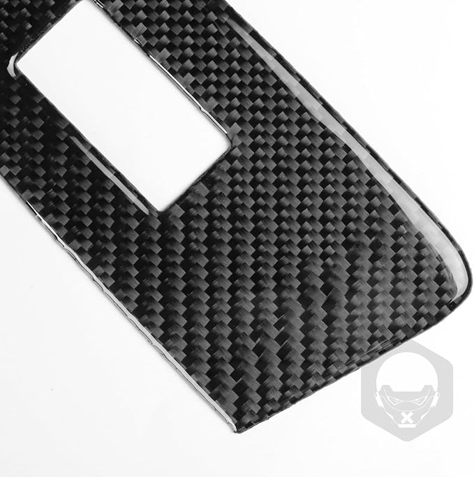 NVCNX Real Premium Carbon Fiber for Toyota 2nd Gen Tacoma Accessories 2012-2015 2013 2014 Car Door Window Switch Panel Cover Interior Trim Thick Overlay Sticker Decal 4PCs - for 4-Door