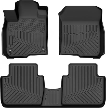Cartist Floor Mats Fit for Honda HR-V HRV 2023 2024 2025 2026 (Include Hybrid) All Weather Floor Liners Front & 2nd Row Floor Mat for HRV Heavy Duty