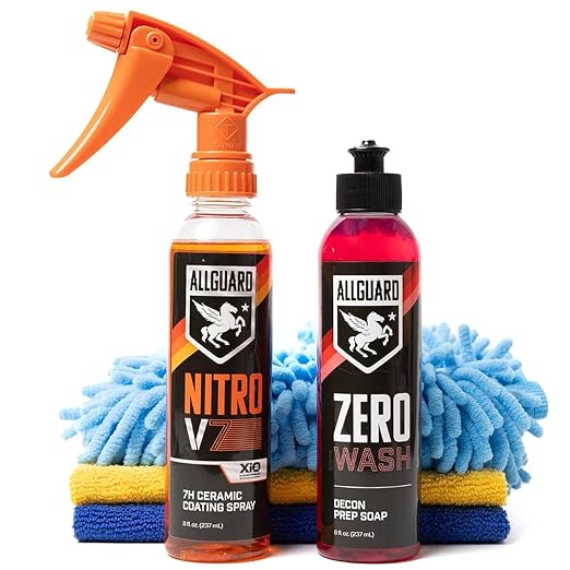 Quick DIY Ceramic Coating Kit with XiO2™ - 7H Strength (Quick Coating Kit (5-Item))