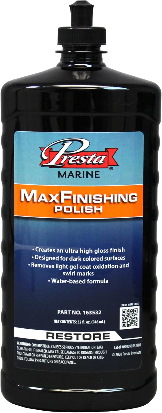 Presta MaxFinishing Polish 32oz.(163532)