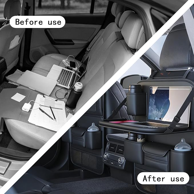 2 Pack - Back Seat Car Organizer, Car Organizerr, Back Seat Organizer, Seat Organizer, Car Organizer and Storage Box, Back of Seat Car Organizer, Seat Back Organizer.