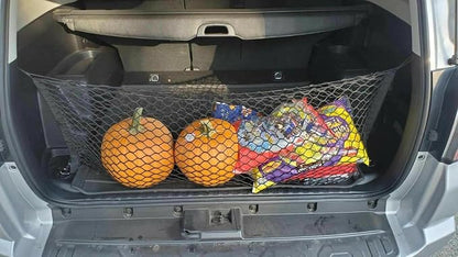 Trunk Organizer Cargo Net for Toyota 4Runner (2 ROW MODELS) 2003-2024 –Envelope Style Cargo Net for SUV–Premium Mesh Car Trunk Organizer Vehicle Carrier Storage–Compatible with 4RUNNER