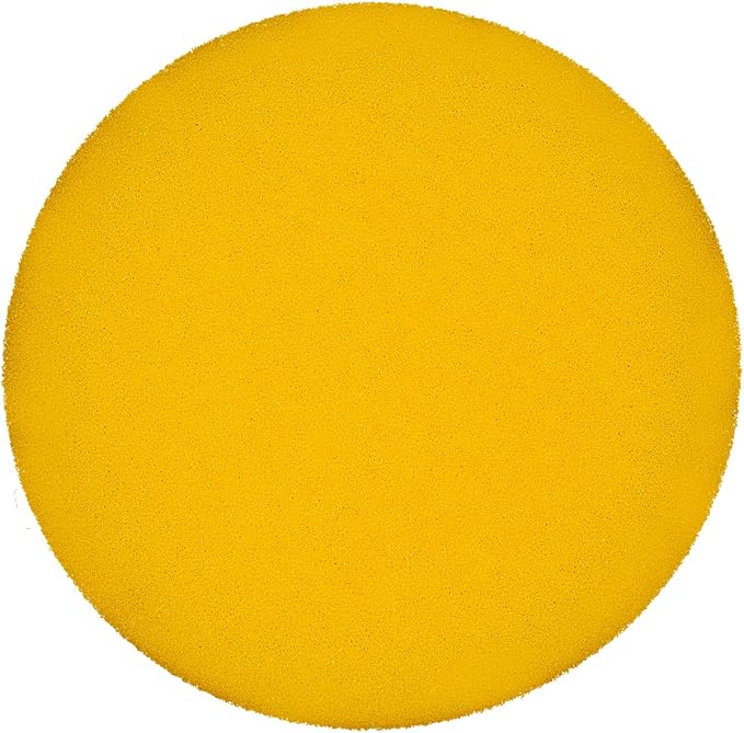 RUPES 9.DA70M/4 Pack of 4 Yellow D-A Fine Finishing Foam Pads 70mm | Ideal for Paint Correction & Gloss Enhancement | Moderate to Fine Defect Removal | Compatible with 2" Backing Plate