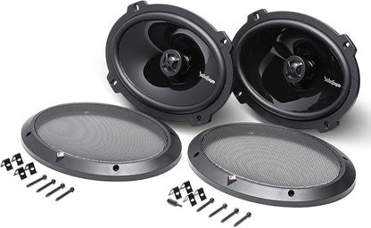Rockford Fosgate P1692 Punch 6"x9" 2-Way Coaxial Full Range Speakers - Black (Pair)